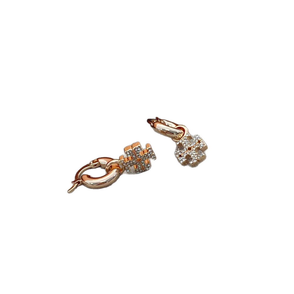 Tory Burch Rhinestone Earrings - Picture 5 of 8